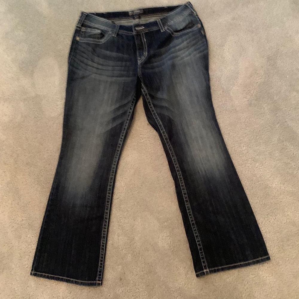 NWOT Silver Jeans Co sz 20 Darkwash